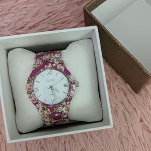 Brand new floral watch